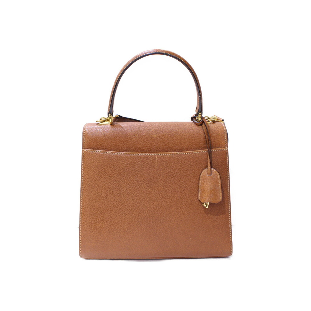Gucci lock 2way Ladylock brown Tan shoulder bag Camel handbag - Picture 1 of 7
